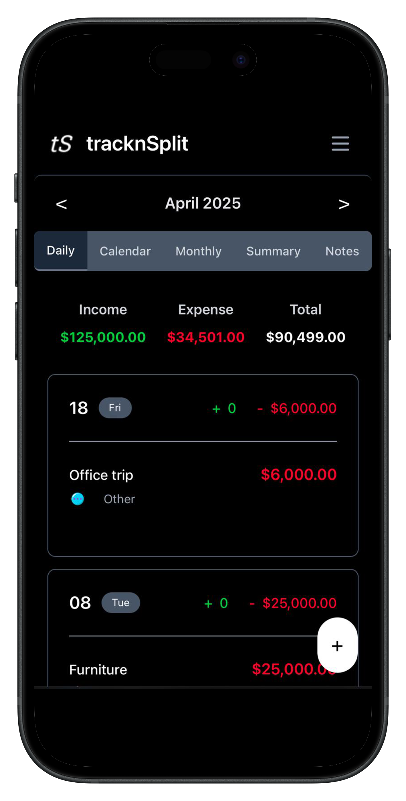 Expense Dashboard